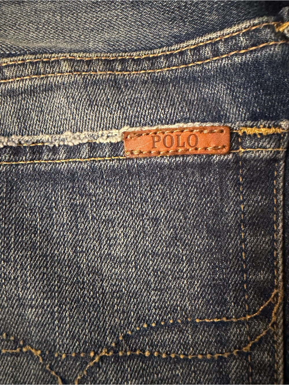 EUC Men's Polo Ralph Lauren Blue Denim Jeans Classic Mid Wash Size 29/25" Inseam - Picture 13 of 13